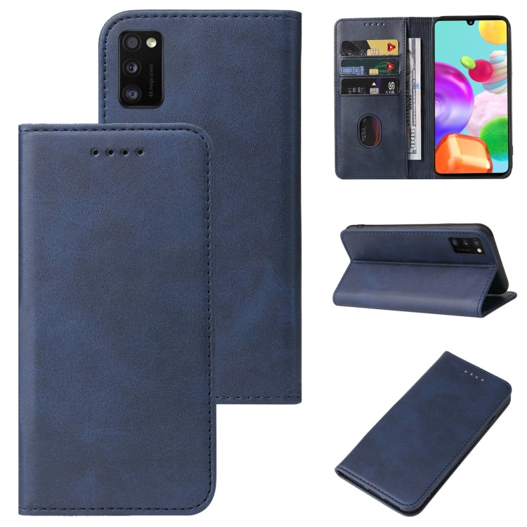 For Samsung Galaxy A41 EU Version Magnetic Closure Leather Phone Case