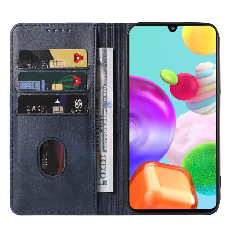 For Samsung Galaxy A41 EU Version Magnetic Closure Leather Phone Case