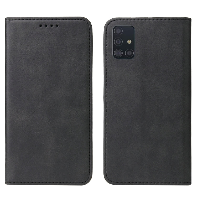 For Samsung Galaxy A51 4G / M40s Magnetic Closure Leather Phone Case