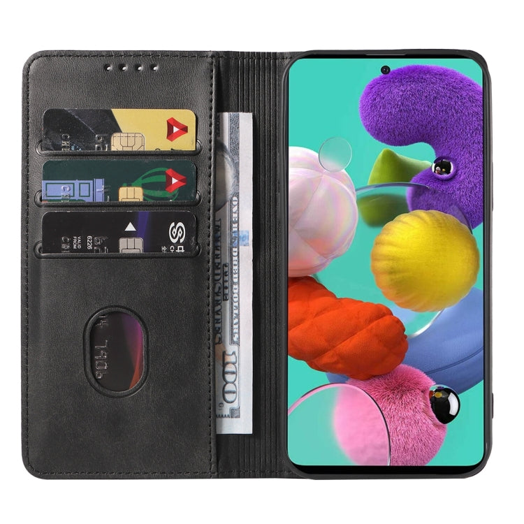 For Samsung Galaxy A51 4G / M40s Magnetic Closure Leather Phone Case