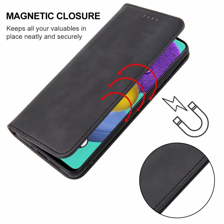 For Samsung Galaxy A51 4G / M40s Magnetic Closure Leather Phone Case