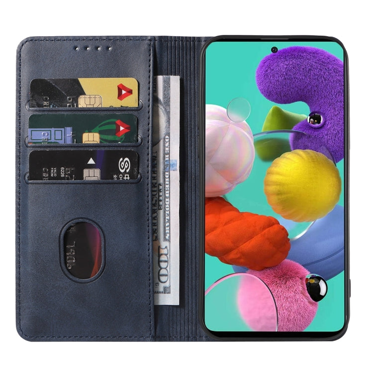 For Samsung Galaxy A51 4G / M40s Magnetic Closure Leather Phone Case