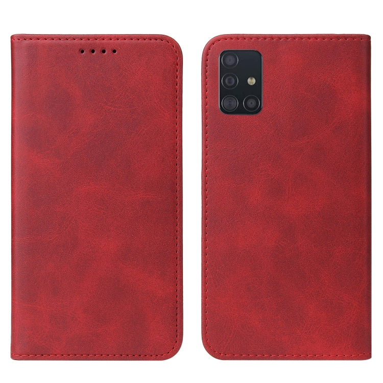 For Samsung Galaxy A51 4G / M40s Magnetic Closure Leather Phone Case