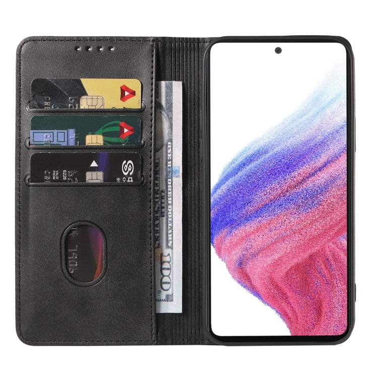 For Samsung Galaxy A53 5G Magnetic Closure Leather Phone Case