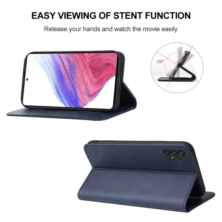 For Samsung Galaxy A53 5G Magnetic Closure Leather Phone Case