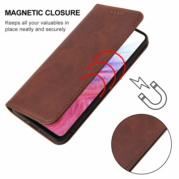 For Samsung Galaxy A53 5G Magnetic Closure Leather Phone Case