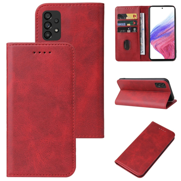 For Samsung Galaxy A53 5G Magnetic Closure Leather Phone Case