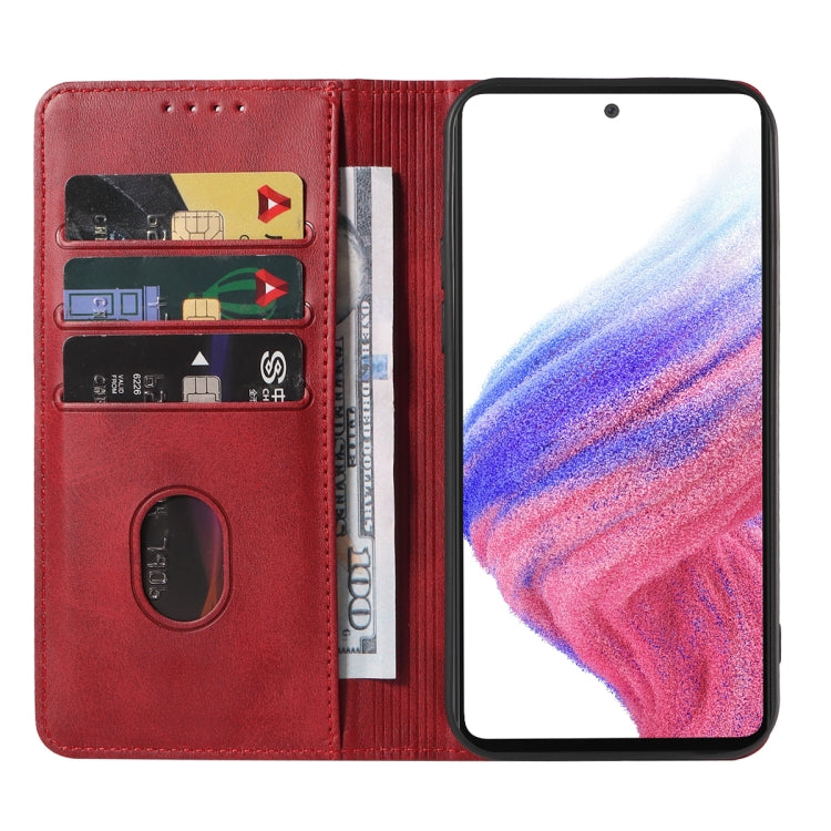 For Samsung Galaxy A53 5G Magnetic Closure Leather Phone Case