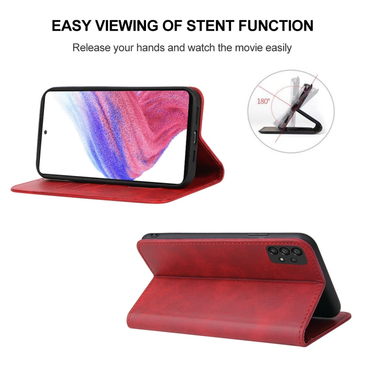 For Samsung Galaxy A53 5G Magnetic Closure Leather Phone Case
