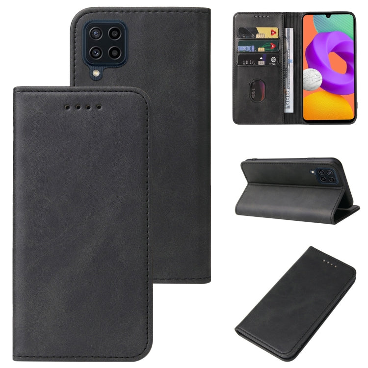 For Samsung Galaxy M22 / A22 4G Magnetic Closure Leather Phone Case