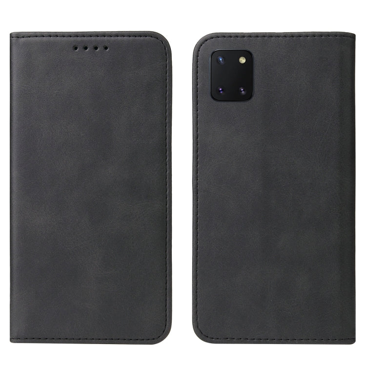 For Samsung Galaxy Note10 Lite / A81 Magnetic Closure Leather Phone Case