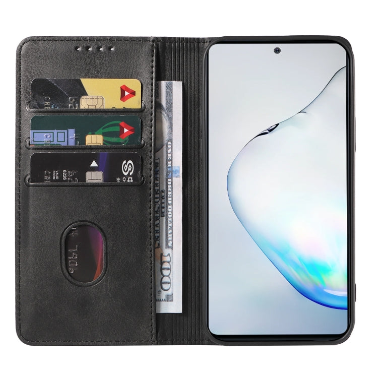 For Samsung Galaxy Note10 Lite / A81 Magnetic Closure Leather Phone Case
