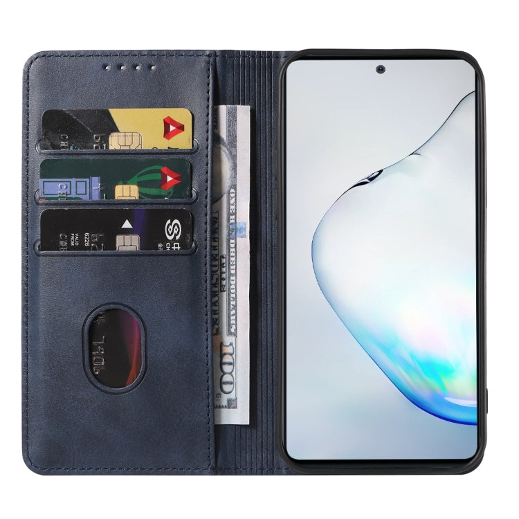 For Samsung Galaxy Note10 Lite / A81 Magnetic Closure Leather Phone Case