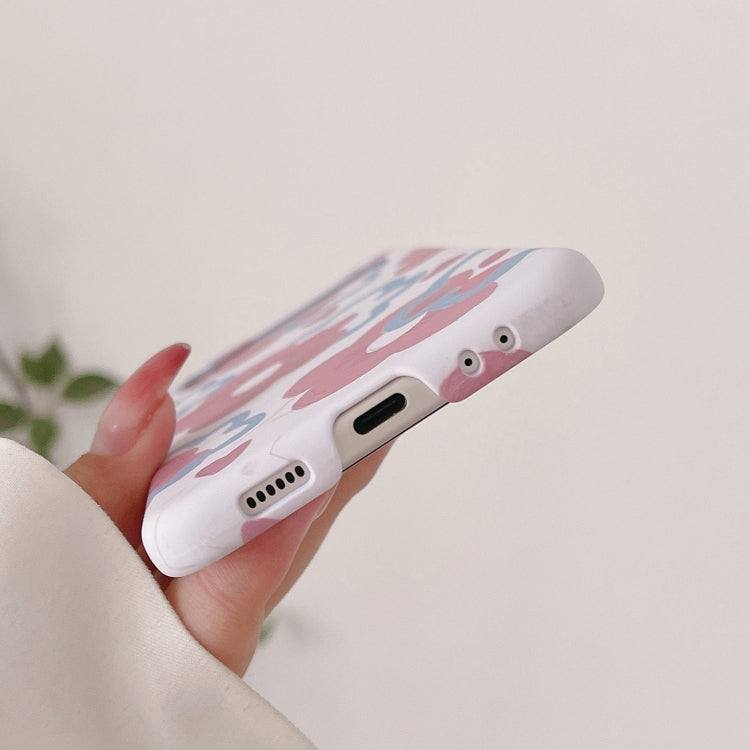 For Samsung Galaxy Z Flip4 Flowers Pattern Folded Phone Case