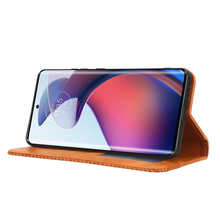 For Motorola Moto S30 Pro 5G Magnetic Buckle Retro Texture Leather Phone Case