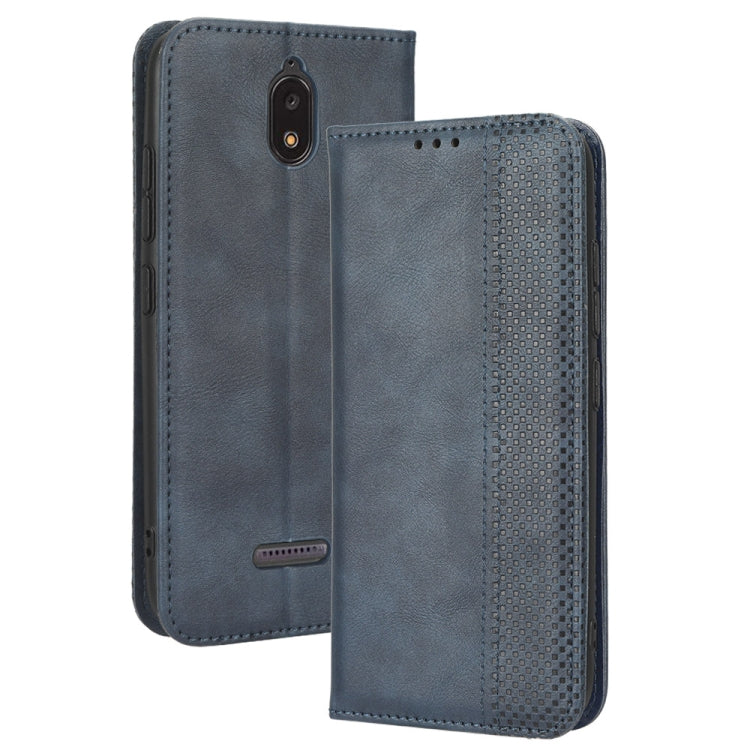 For HotPepper Serrano3 Magnetic Buckle Retro Texture Leather Phone Case