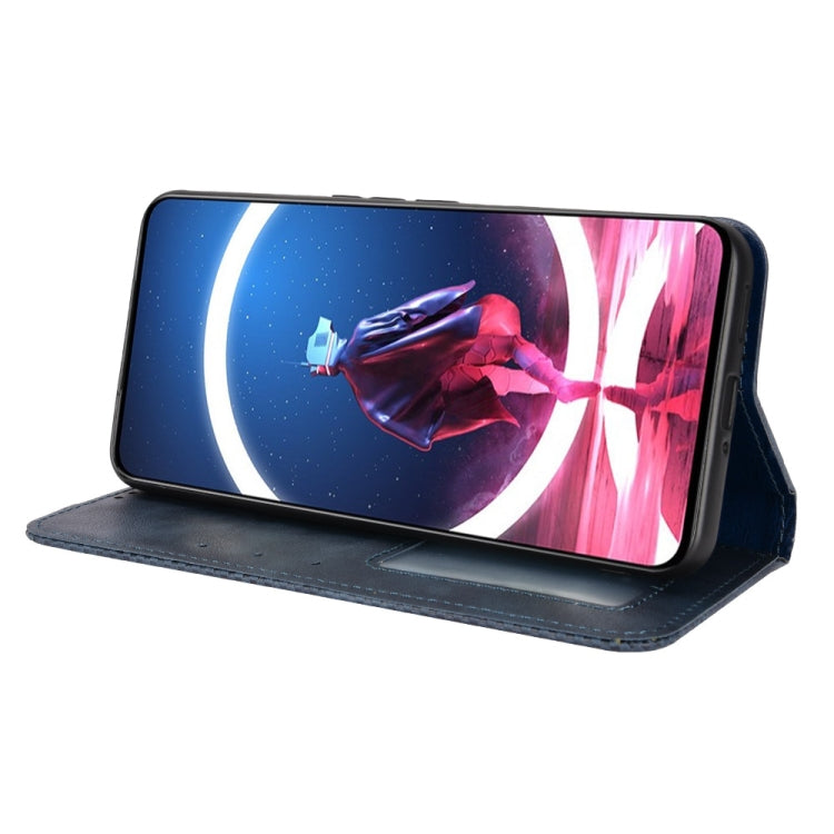 For ZTE Nubia Red Magic 7S Pro Magnetic Buckle Retro Texture Leather Phone Case