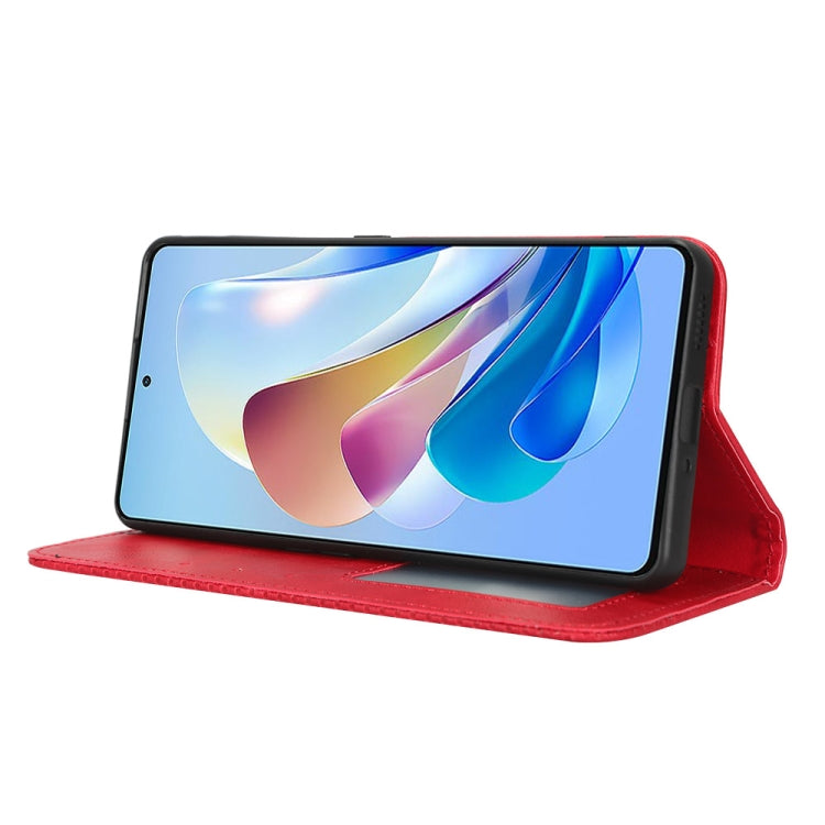 For ZTE Nubia Z40S Pro Magnetic Buckle Retro Texture Leather Phone Case