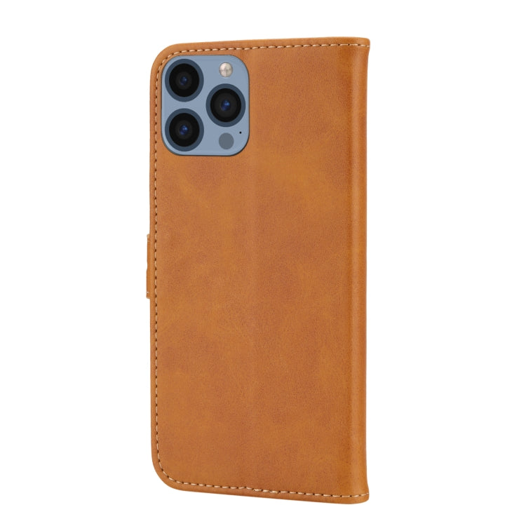 For iPhone 14 Pro Embossed Happy Cat Pattern Flip Leather Phone Case