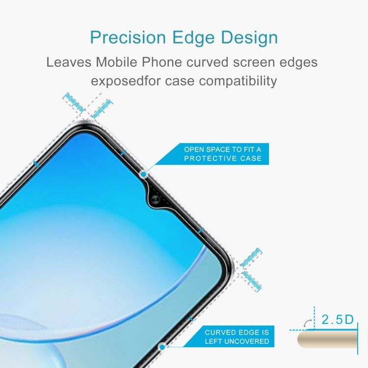 10 PCS 0.26mm 9H 2.5D Tempered Glass Film For Infinix Hot 12 Pro