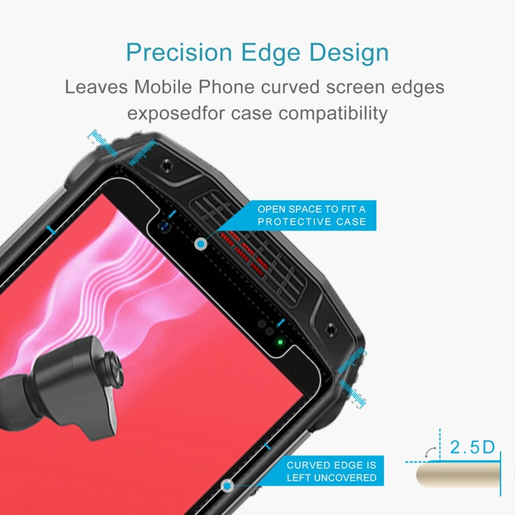 For Ulefone Power Armor 15 10pcs 0.26mm 9H 2.5D Tempered Glass Film
