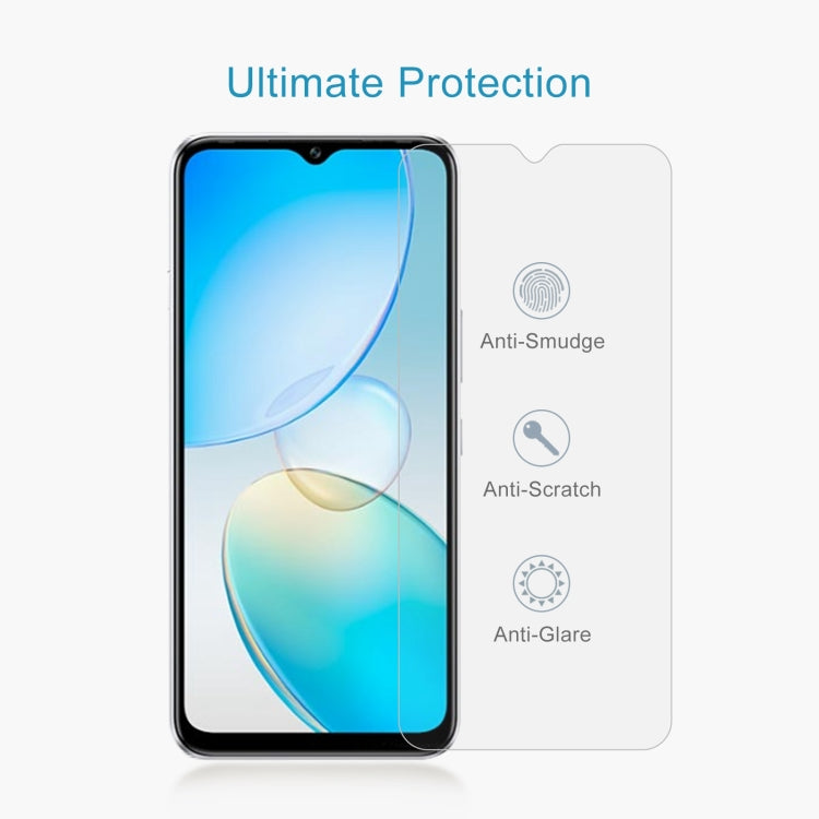 50 PCS 0.26mm 9H 2.5D Tempered Glass Film For Infinix Hot 12 Pro