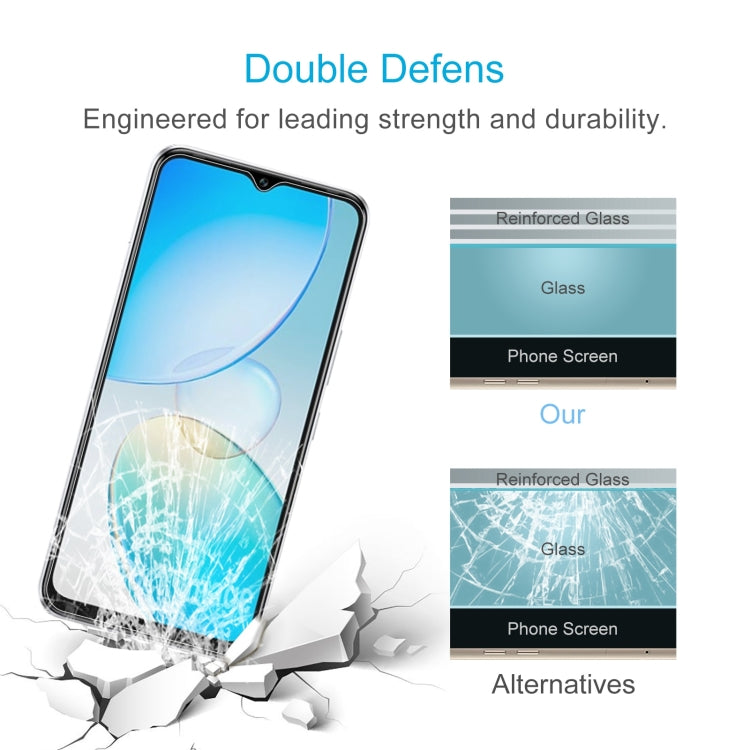 50 PCS 0.26mm 9H 2.5D Tempered Glass Film For Infinix Hot 12 Pro
