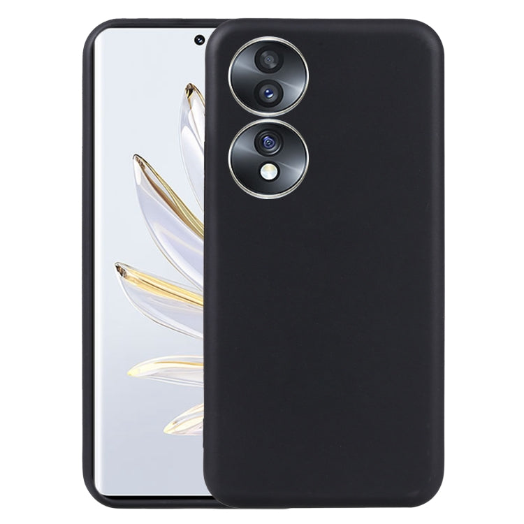 For Honor 70 SE TPU Phone Case(Black)