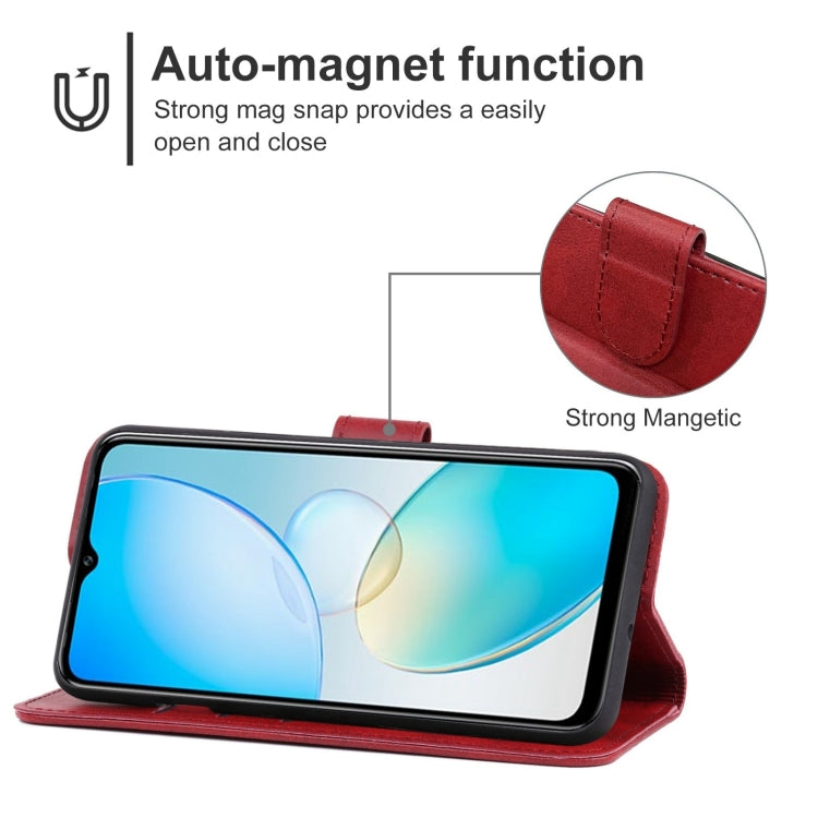 For Infinix Hot 12 Pro Leather Phone Case