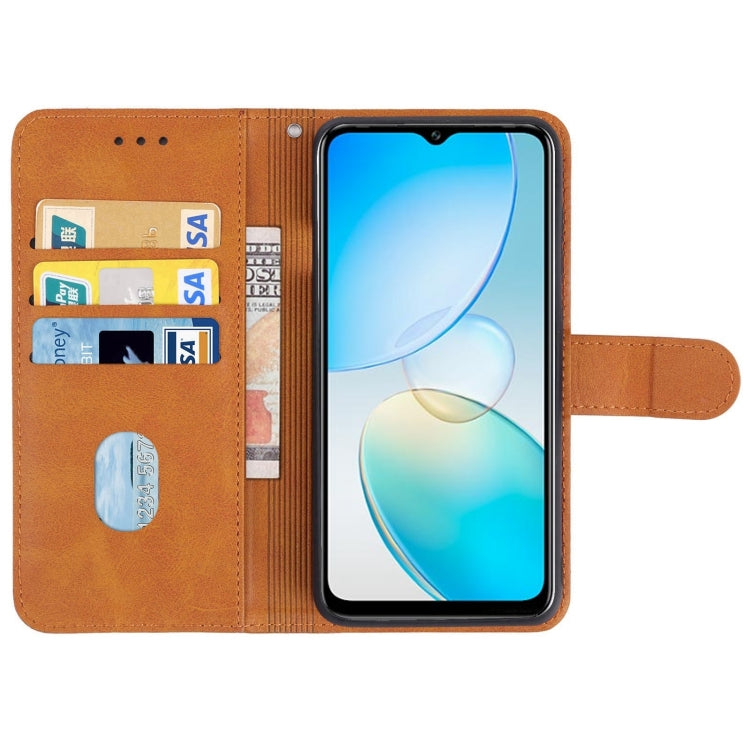 For Infinix Hot 12 Pro Leather Phone Case