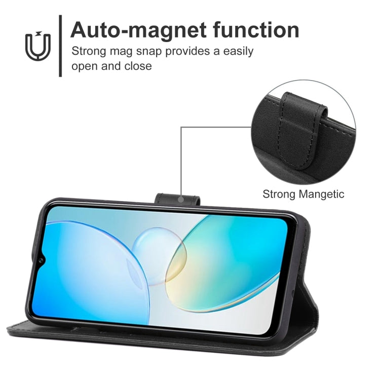 For Infinix Hot 12 Pro Leather Phone Case