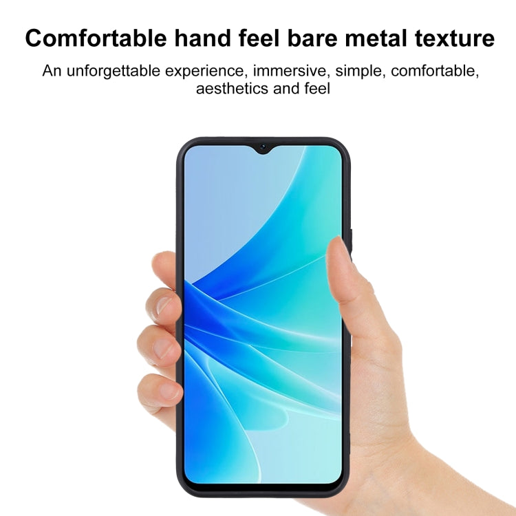 For OPPO A57e TPU Phone Case(Black)