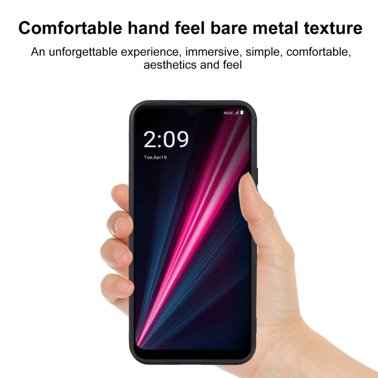 For T-Mobile REVVL 6 Pro 5G TPU Phone Case(Black)