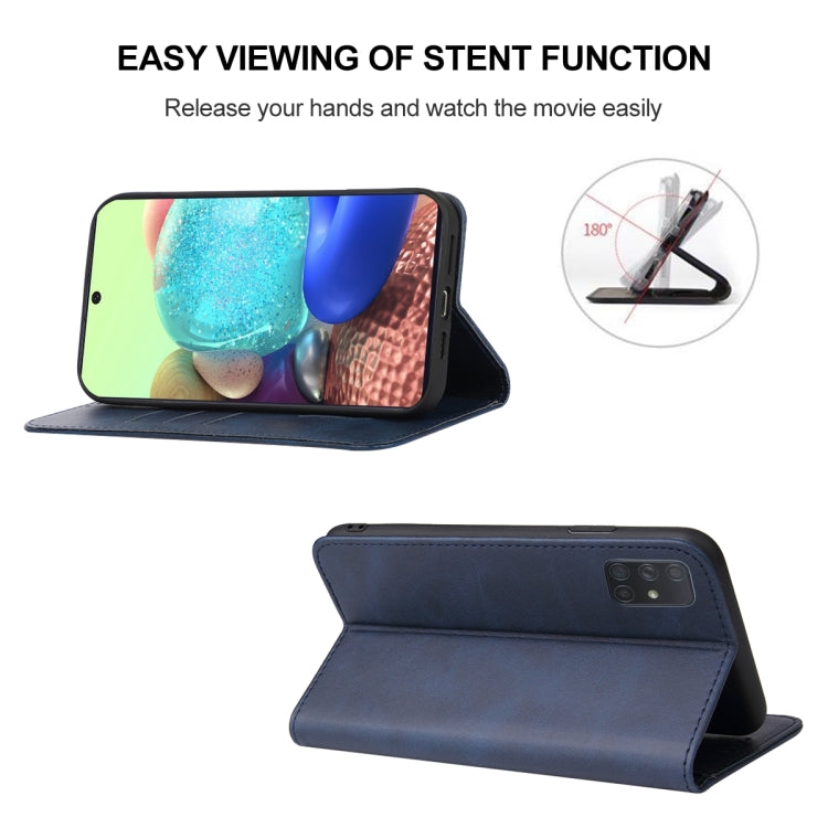 For Samsung Galaxy A Quantum Magnetic Closure Leather Phone Case