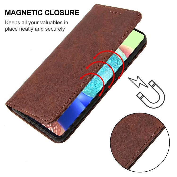 For Samsung Galaxy A Quantum Magnetic Closure Leather Phone Case