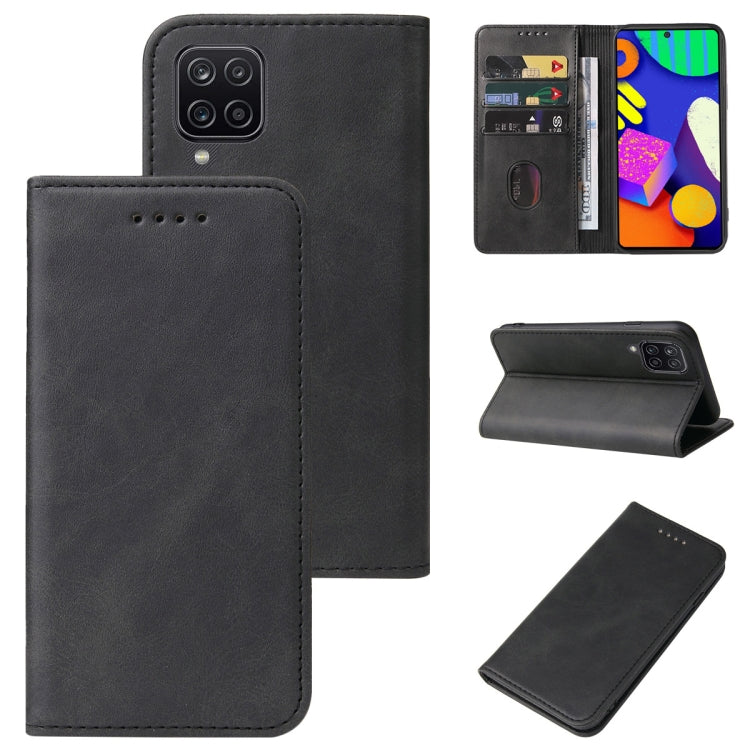 For Samsung Galaxy F62 / M62 Magnetic Closure Leather Phone Case