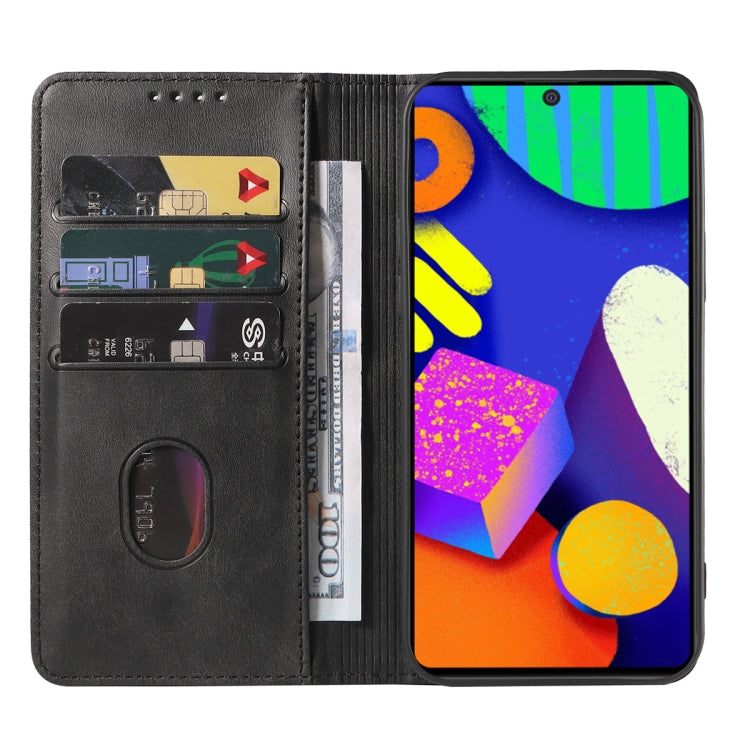 For Samsung Galaxy F62 / M62 Magnetic Closure Leather Phone Case