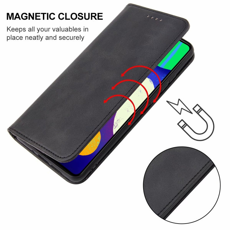 For Samsung Galaxy F62 / M62 Magnetic Closure Leather Phone Case