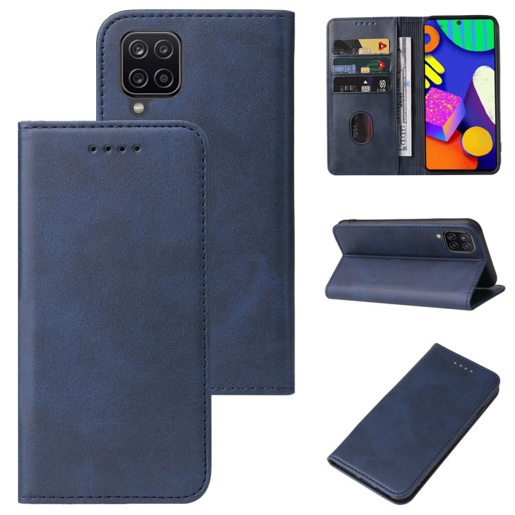 For Samsung Galaxy F62 / M62 Magnetic Closure Leather Phone Case