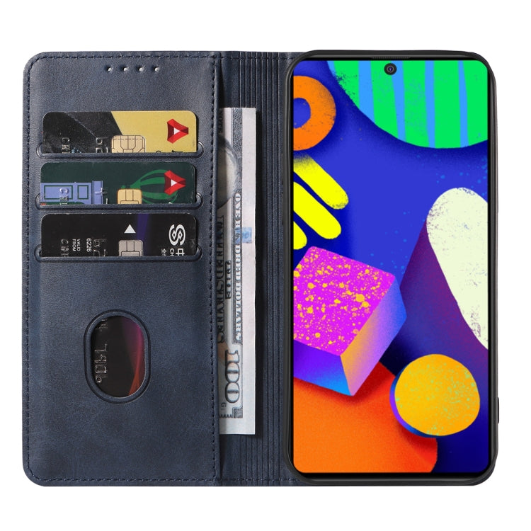 For Samsung Galaxy F62 / M62 Magnetic Closure Leather Phone Case