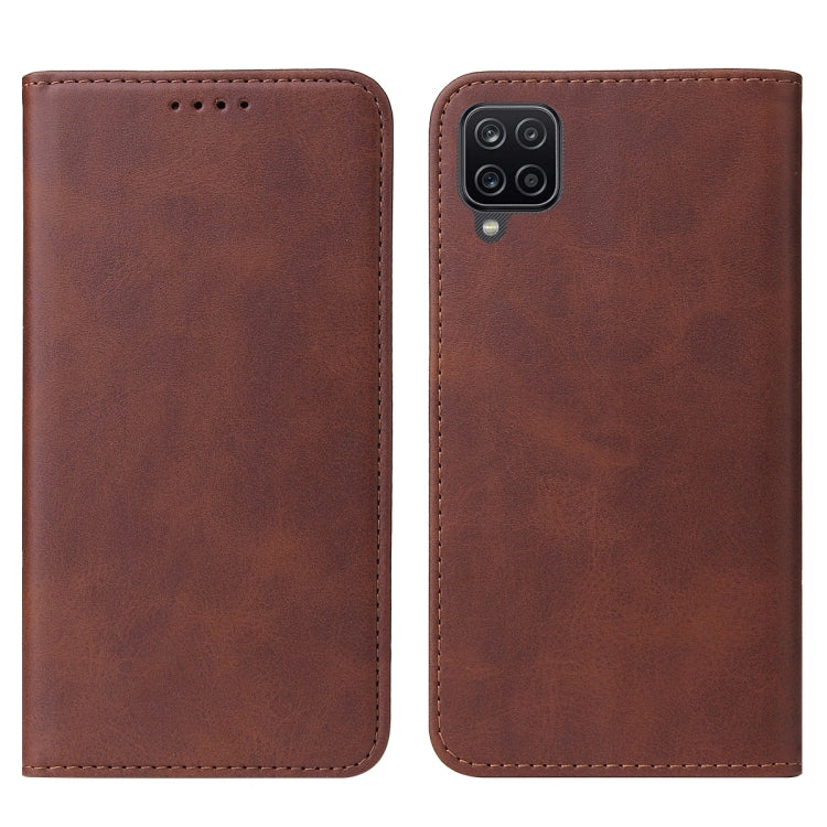For Samsung Galaxy F62 / M62 Magnetic Closure Leather Phone Case
