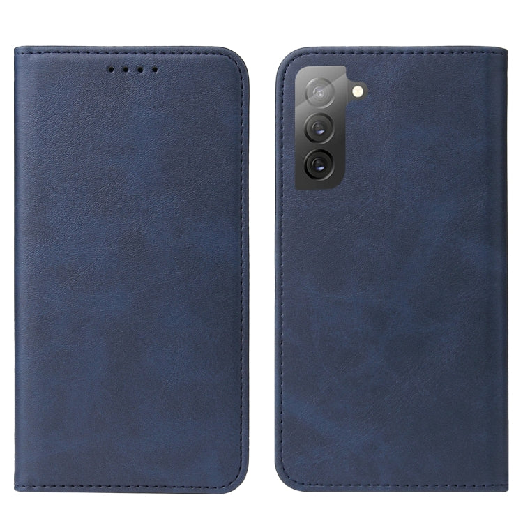 For Samsung Galaxy S21 FE 5G Magnetic Closure Leather Phone Case