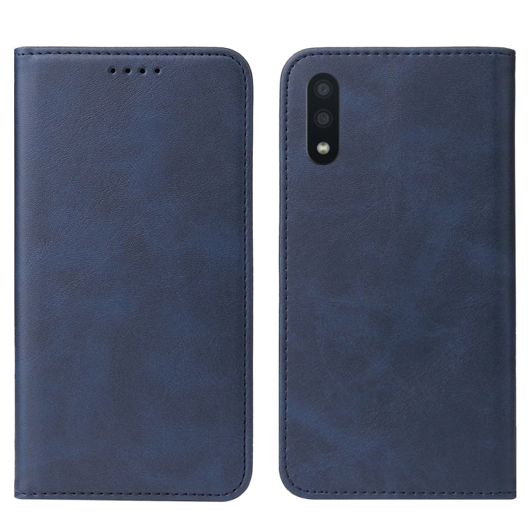 For Samsung Galaxy A01 Magnetic Closure Leather Phone Case