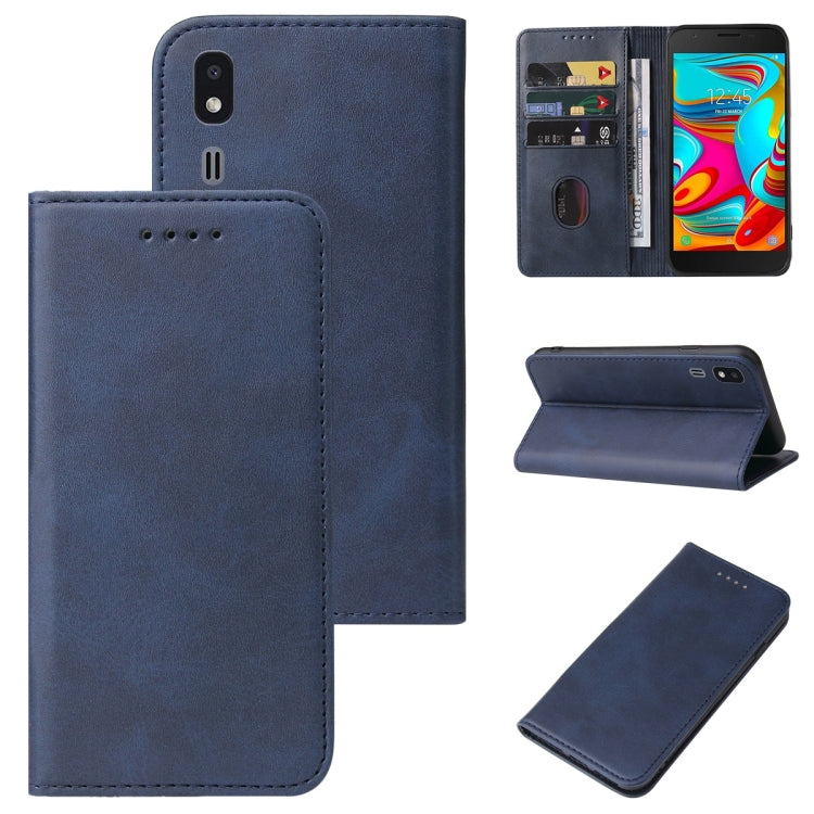 For Samsung Galaxy A2 Core / A260 Magnetic Closure Leather Phone Case
