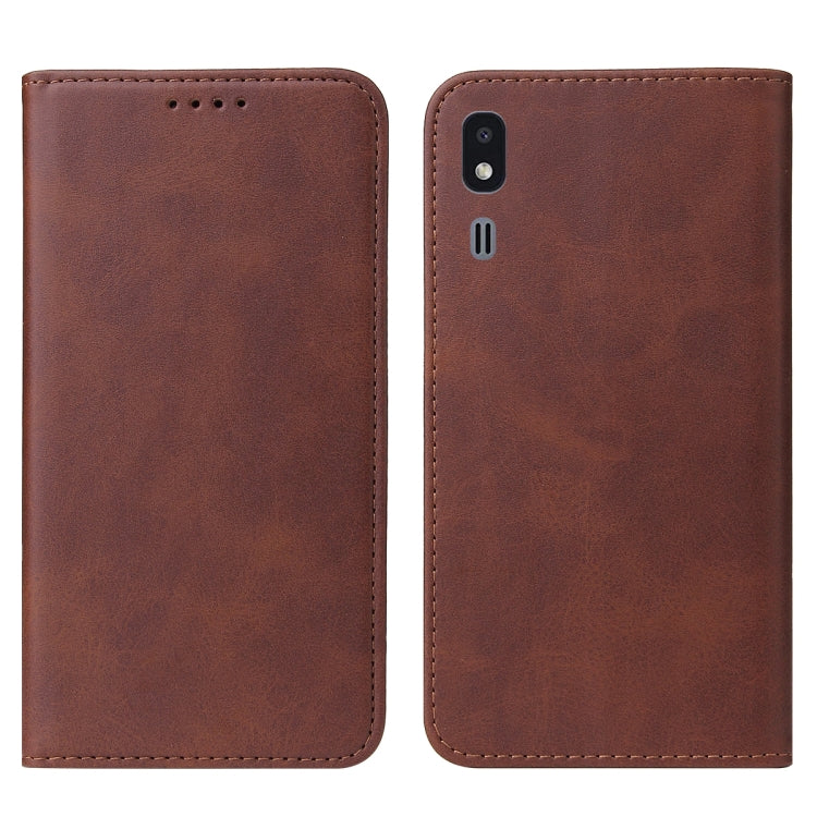 For Samsung Galaxy A2 Core / A260 Magnetic Closure Leather Phone Case