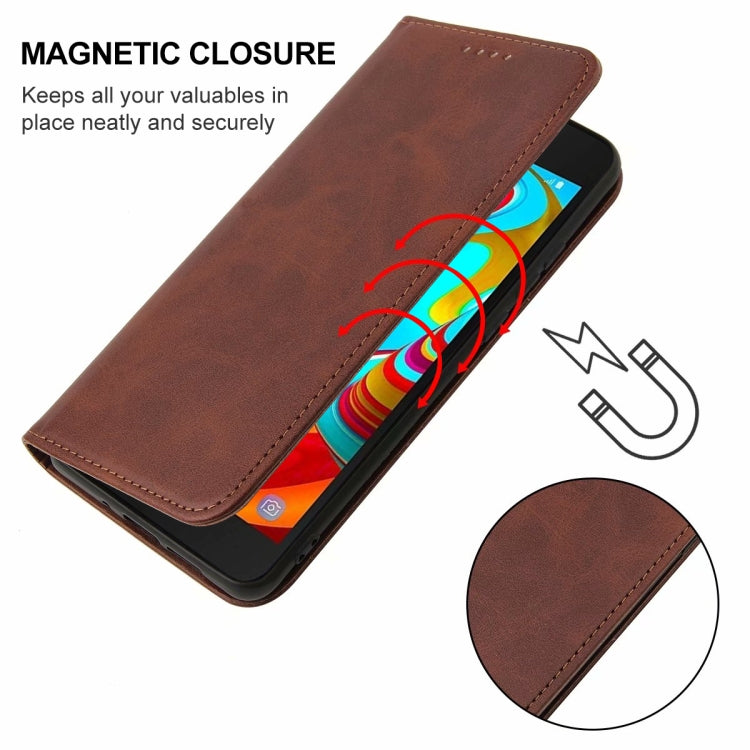 For Samsung Galaxy A2 Core / A260 Magnetic Closure Leather Phone Case