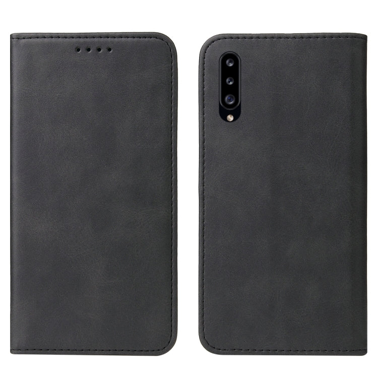 For Samsung Galaxy A20s Magnetic Closure Leather Phone Case