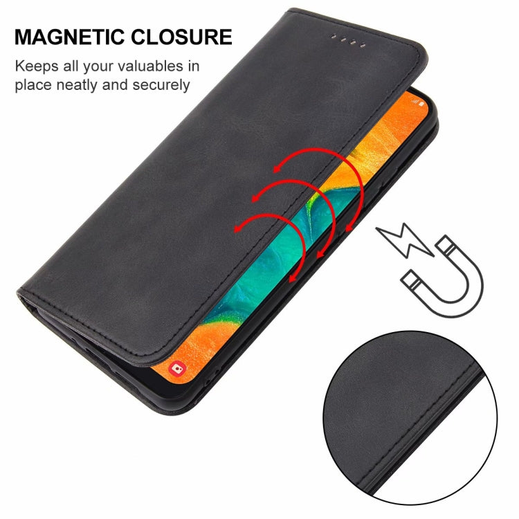 For Samsung Galaxy A30 / A20 / M10s Magnetic Closure Leather Phone Case