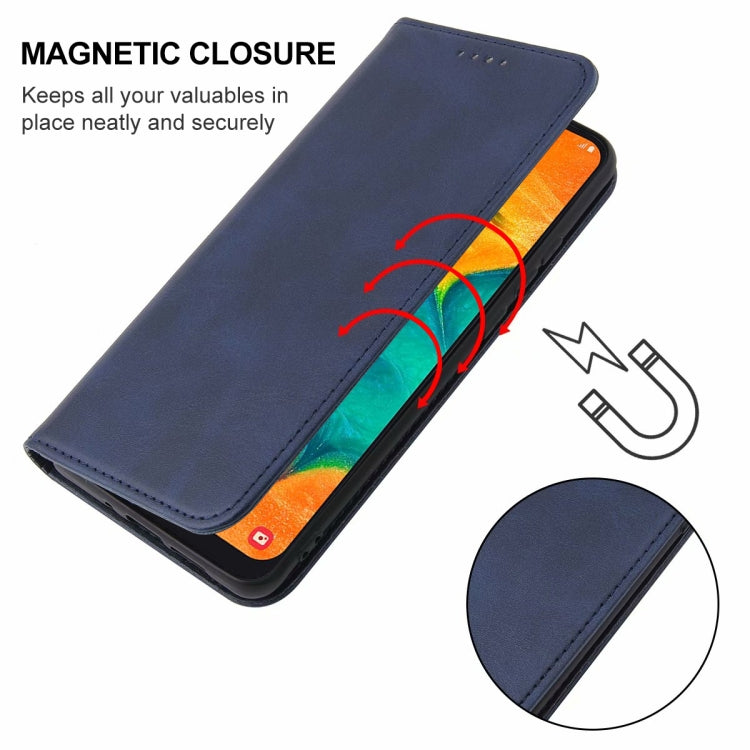 For Samsung Galaxy A30 / A20 / M10s Magnetic Closure Leather Phone Case