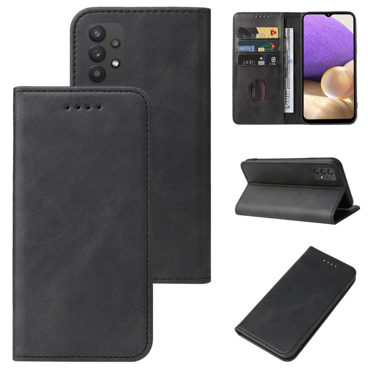 For Samsung Galaxy A32 4G / A32 Lite Magnetic Closure Leather Phone Case